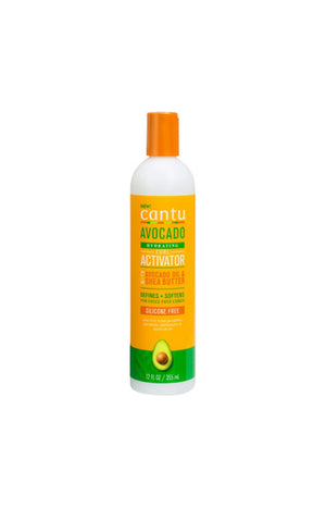 Crème hydratante & activatrice de boucles - Avocat - Cheveux frisés, bouclés & ondulés - 355 ml