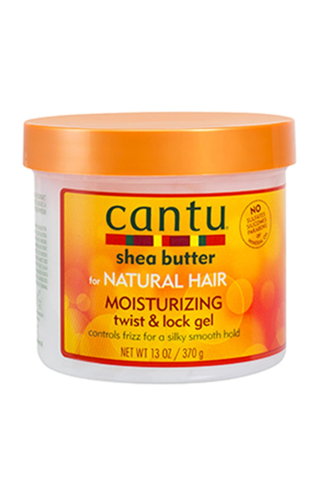 Gel coiffant hydratant - Beurre de karité - Tenue légère - Cheveux crépus - 370 g