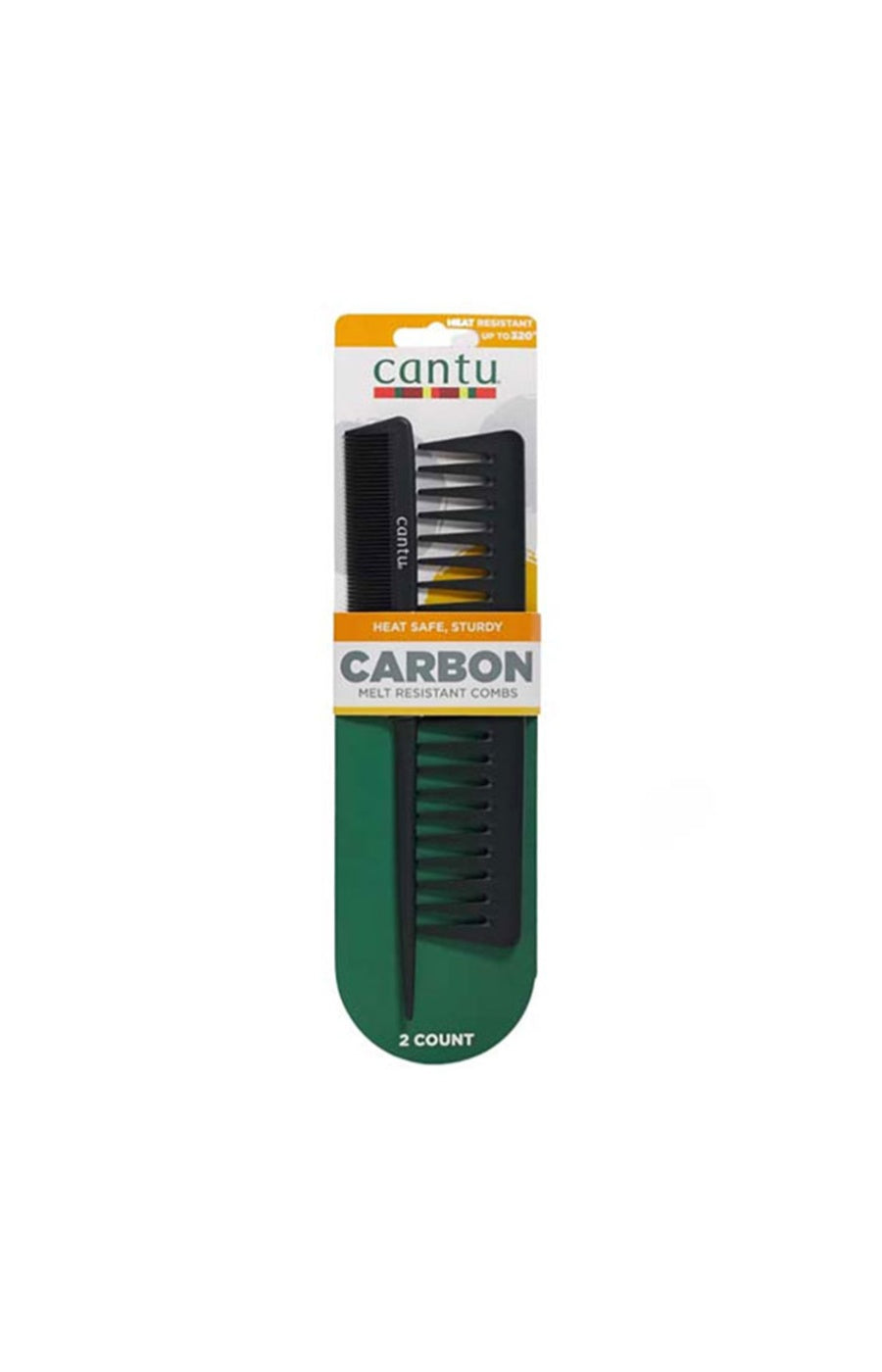 Lot de 2 peignes en fibre de carbone - Cheveux