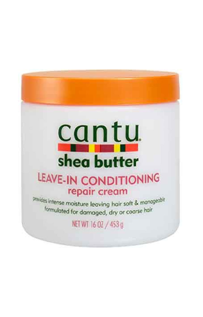 Crème hydratante & réparatrice sans rinçage - Beurre de karité - Cheveux abîmés, secs & rêches - 453 g