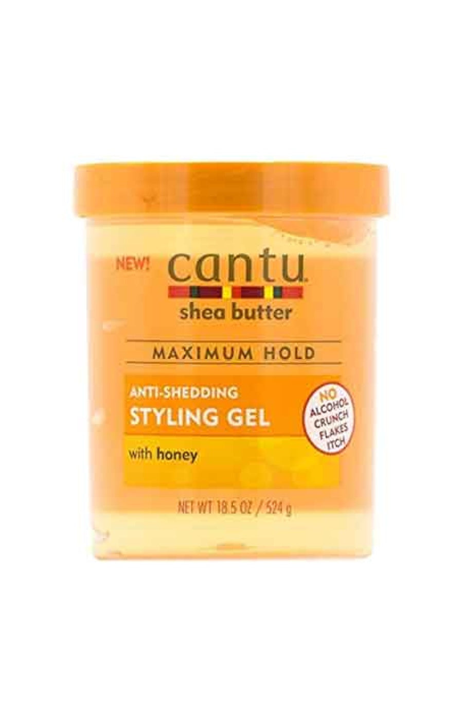 Gel coiffant - Miel & beurre de karité - Longue tenue - 524 g