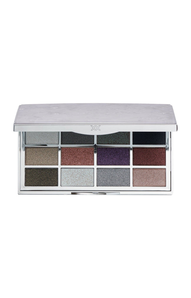Palette de 12 ombres à paupières - CrystalXX Platinum
