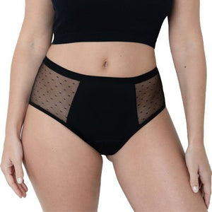 Shorty menstruel - Essentiel - Flux moyens à abondants - Noir