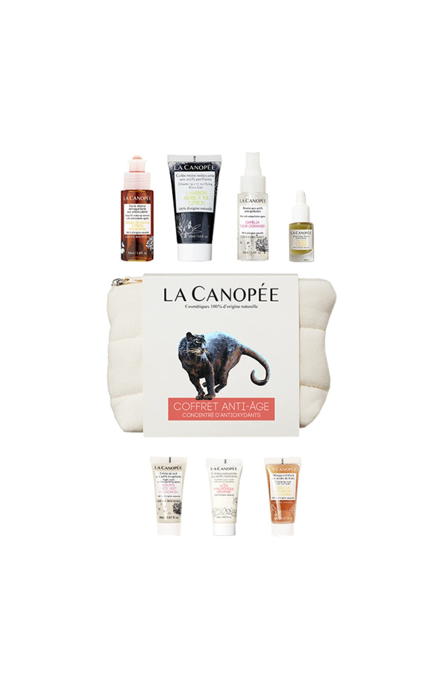 Trousse soin - Rituel anti-âge concentré d'antioxydants - 6 produits