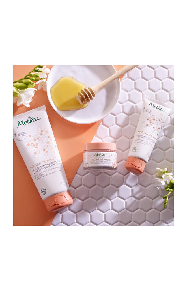 Crème mains nourrissante bio - Nectar de miels - Peaux très sèches & sensibles - 75 ml