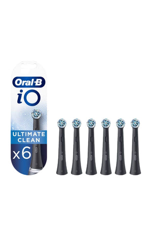 Lot de 6 brossettes de rechange - iO Ultimate Clean - Noir