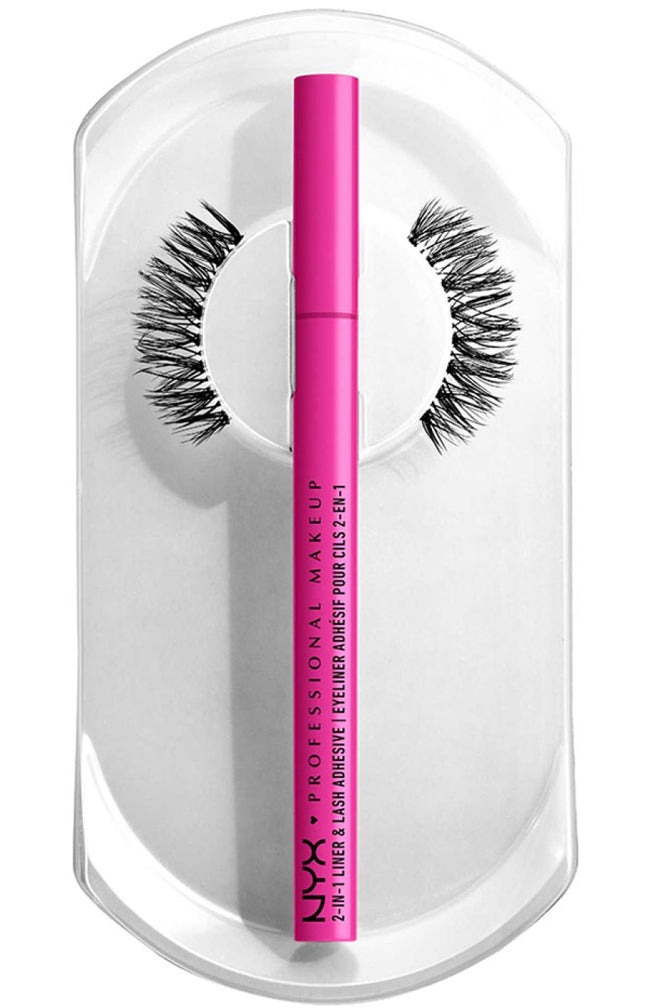 Kit de faux cils vegan et eyeliner - Jumbo Lash ! - 2 produits