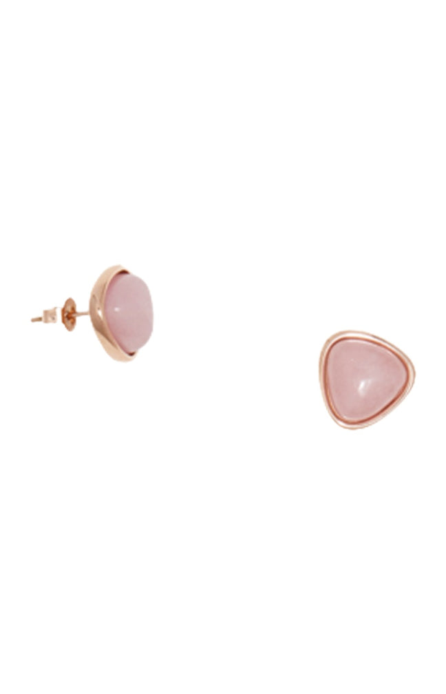 Boucles d'oreilles - Acier inoxydable - Doré rose