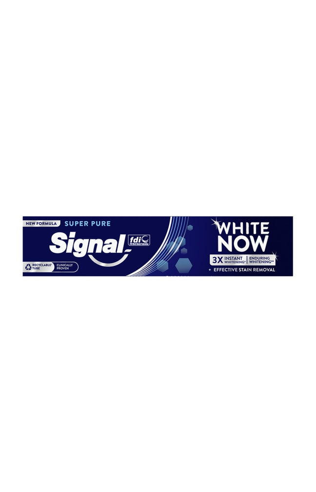 Dentifrice blancheur - White Now Super Pure - 75ml