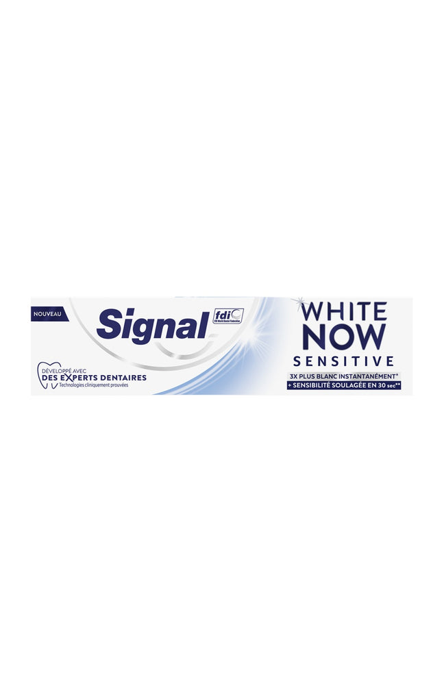 Dentifrice blanchissant pour dents sensibles - White Now Sensitive - 75ml