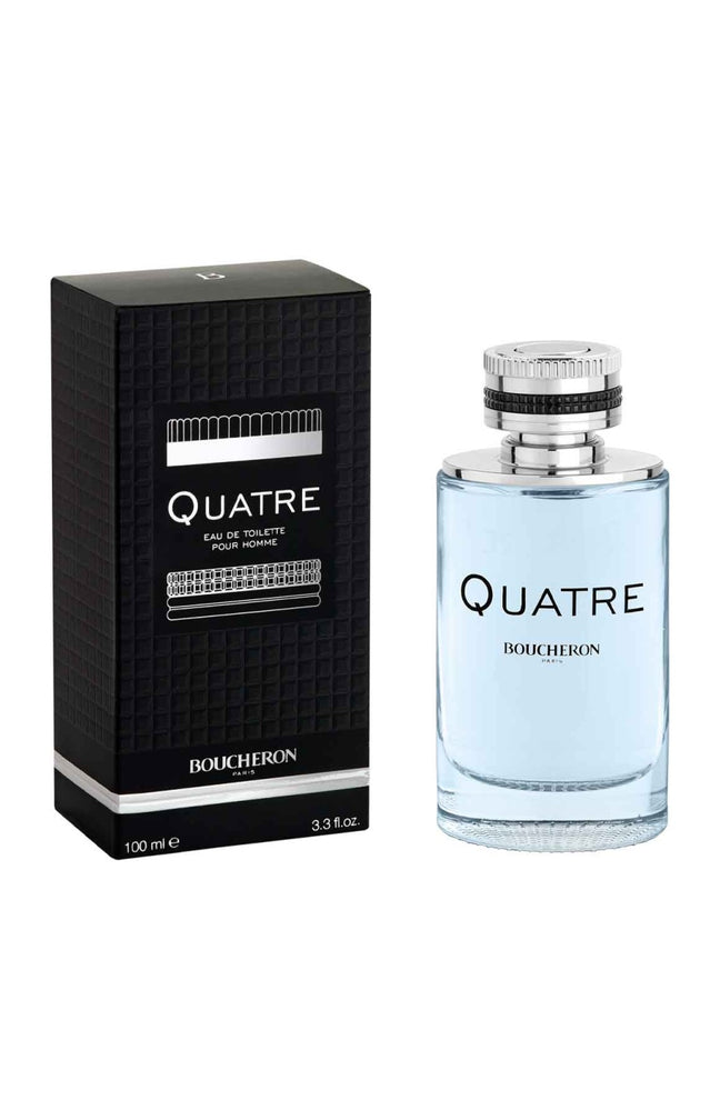 Quatre Eau de toilette - Boisé aromatique ambré - Homme