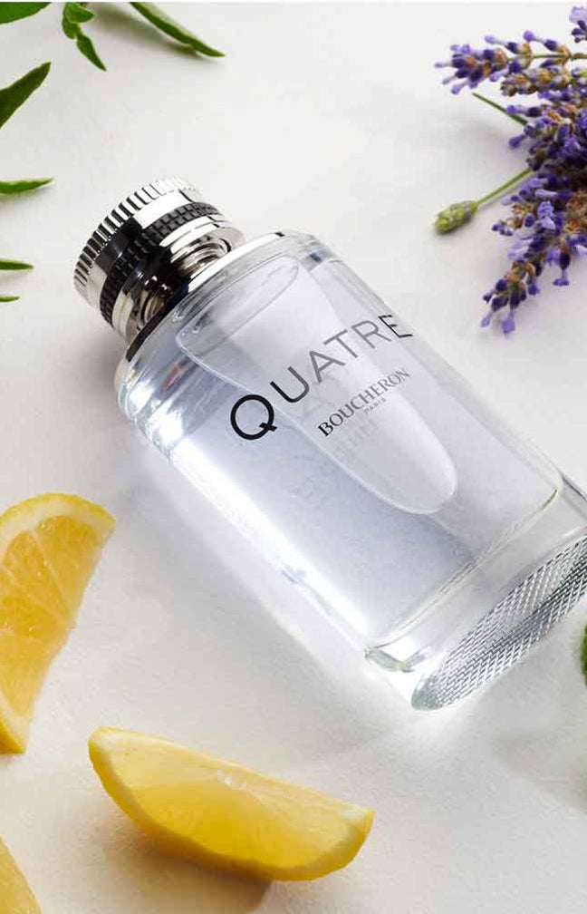 Quatre Eau de toilette - Boisé aromatique ambré - Homme