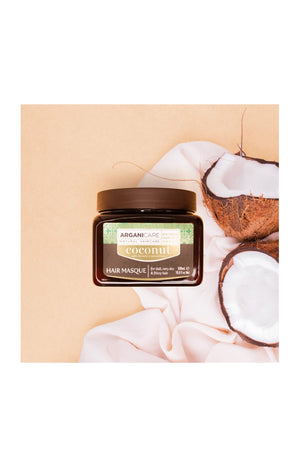 Masque nourrissant - Huile de coco bio -  Cheveux très secs - 500 ml
