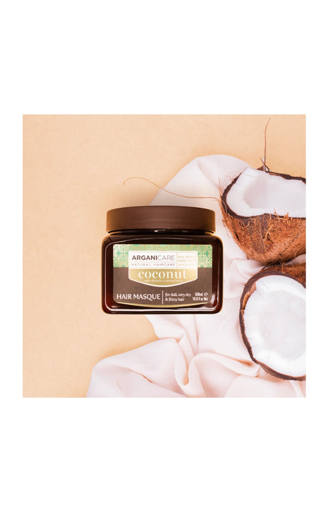 Masque nourrissant - Huile de coco bio -  Cheveux très secs - 500 ml