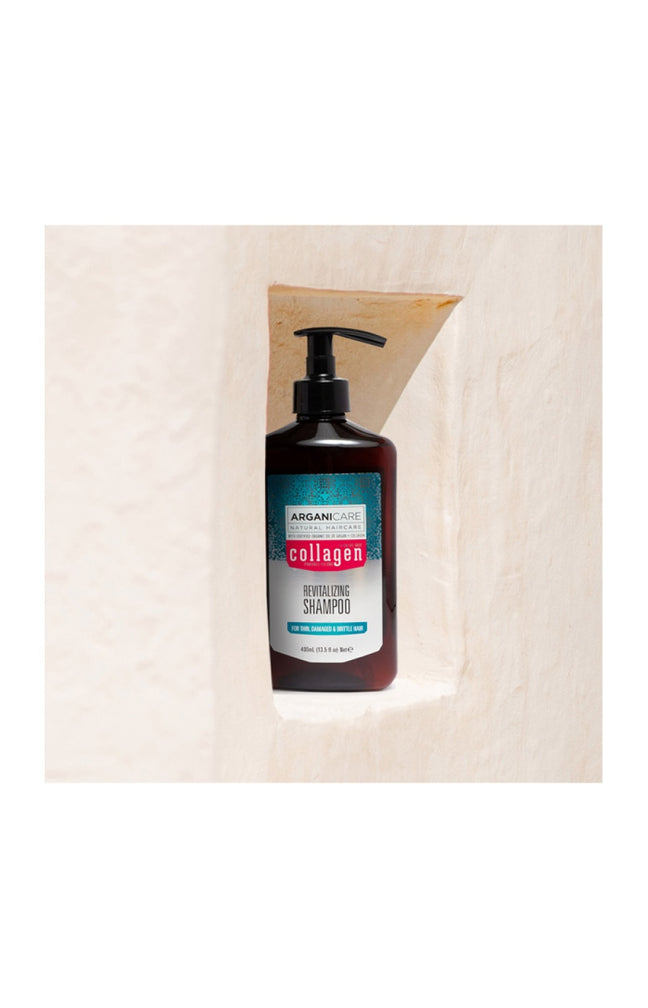 Shampoing revitalisant - Collagène - Cheveux fins, dévitalisés - 400 ml