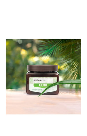 Masque hydratant - Aloe vera - Cheveux secs & ternes - 500 ml