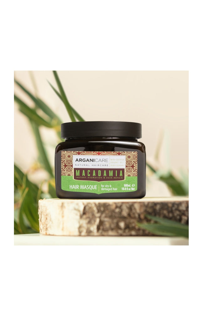 Masque réparateur - Argan & macadamia - Cheveux secs & abîmés - 500 ml