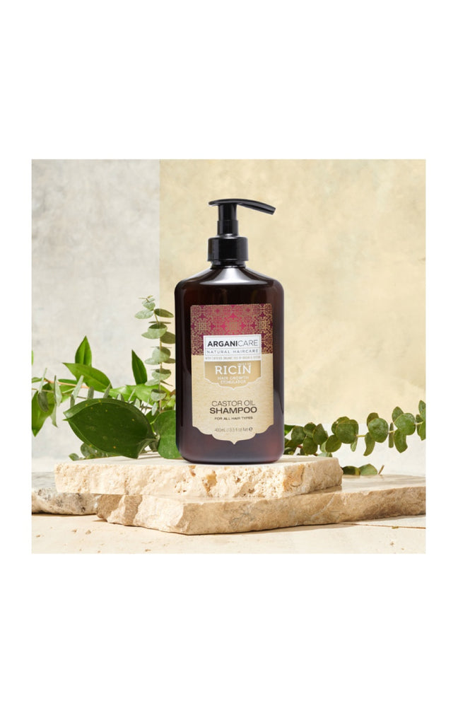 Shampoing accélérateur de pousse - Huile de ricin bio
