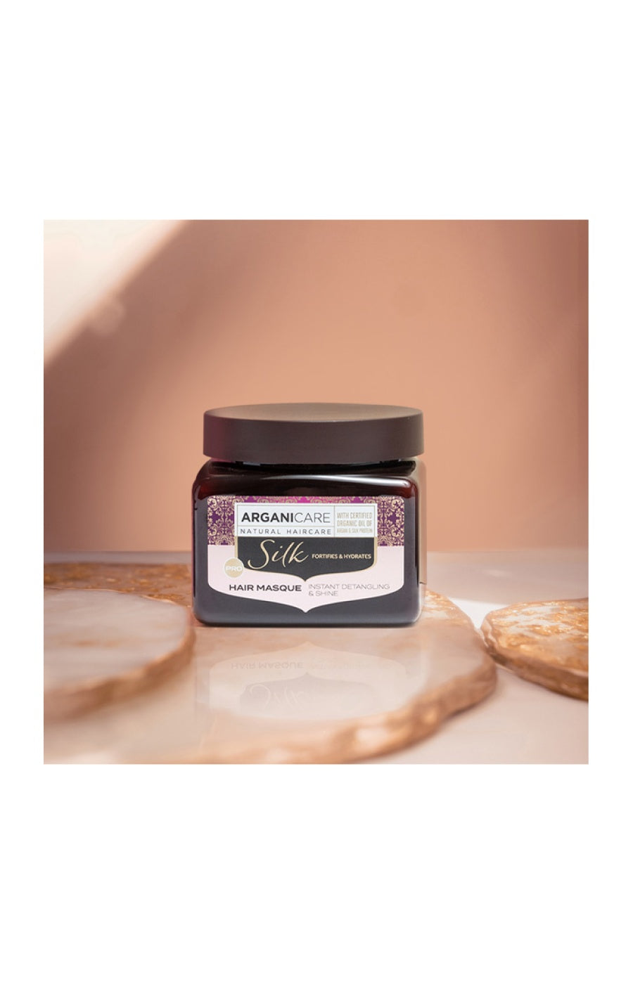 Masque fortifiant - Protéine de soie - Cheveux secs & ternes - 500 ml