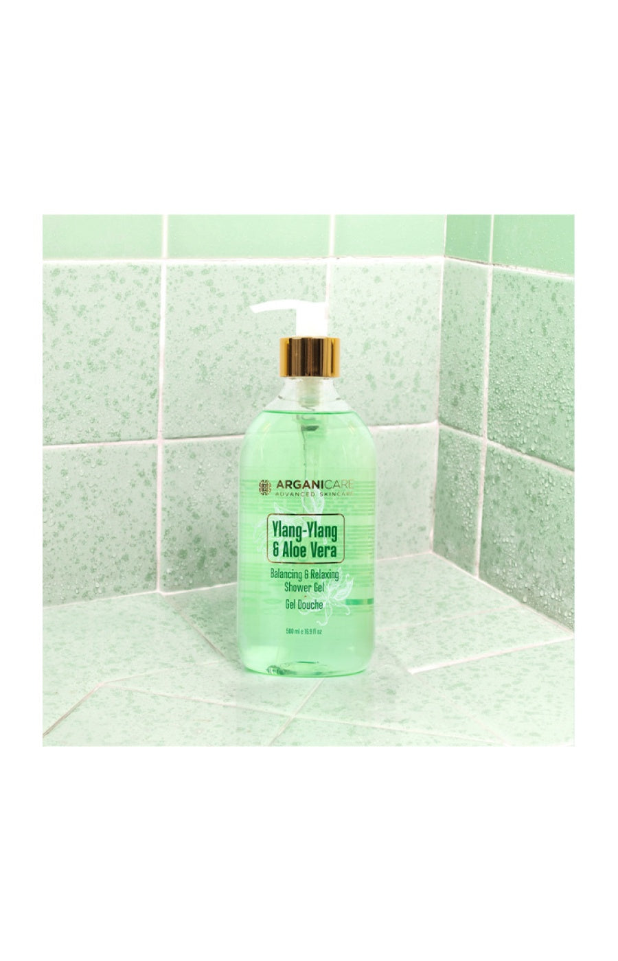 Gel douche hydratant - Ylang-ylang & aloe vera -  500 ml