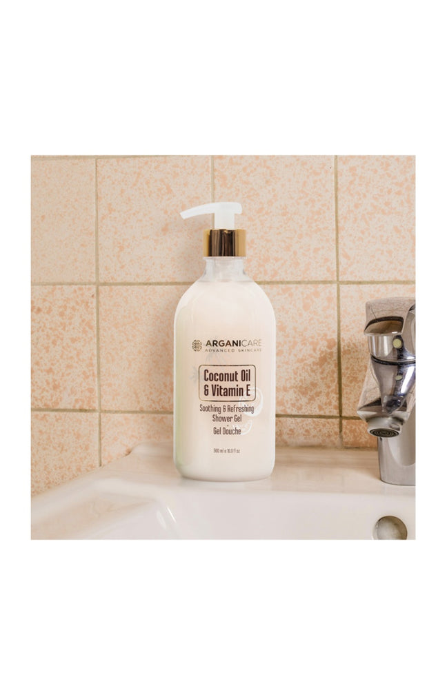 Gel douche hydratant - Huile de coco & vitamine E - 500 ml
