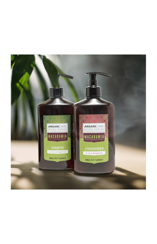 Shampoing réparateur - Argan & macadamia - Cheveux secs & abîmés - 400 ml