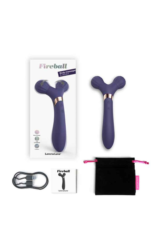 Vibromasseur - Fireball - Midnight Indigo