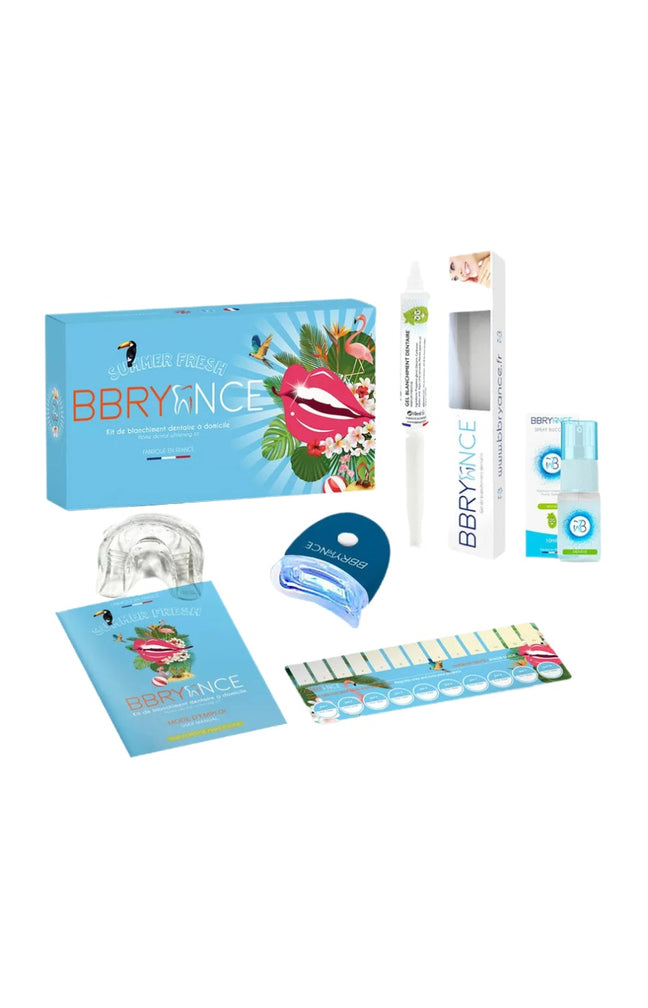 Kit de blanchiment dentaire - Summer fresh - 10 utilisations