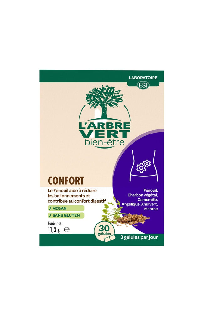 Compléments alimentaires - Confort digestif - 30 gélules