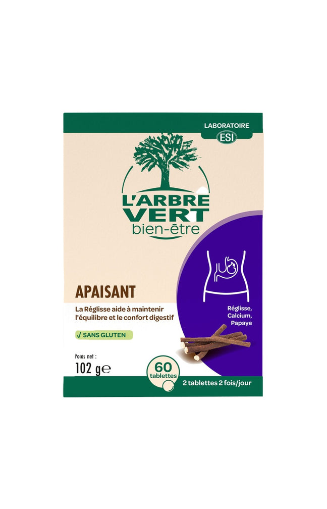 Compléments alimentaires - Apaisant digestif - 60 Tablettes