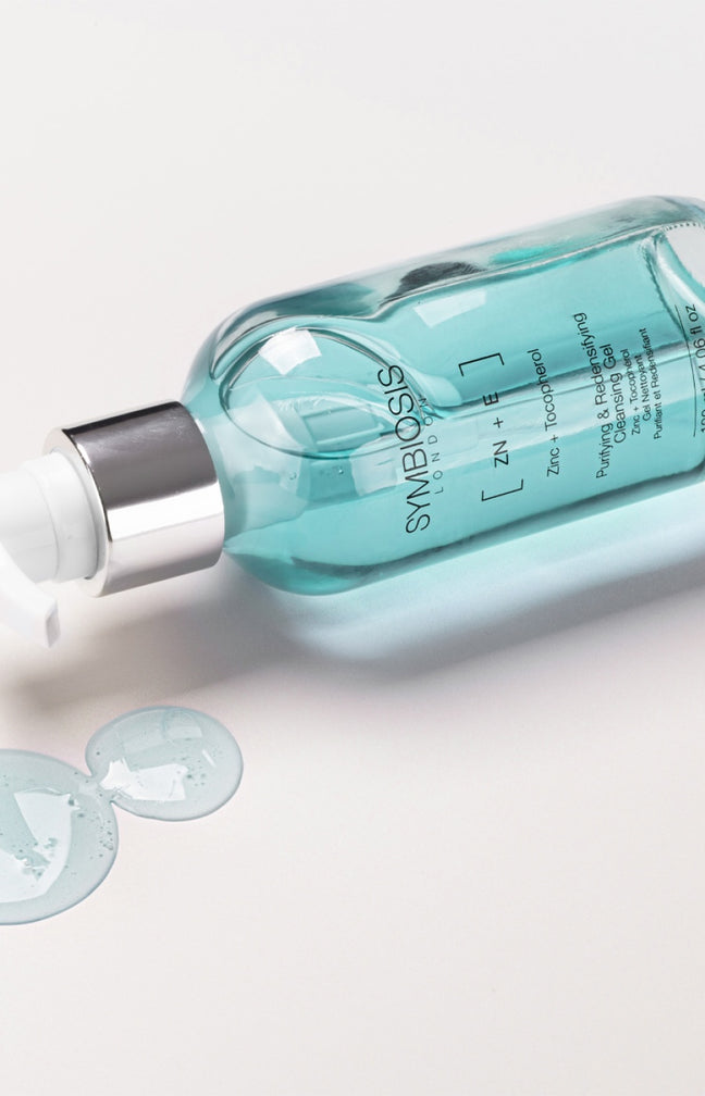 Gel nettoyant purifiant & redensifiant - Zinc - Visage