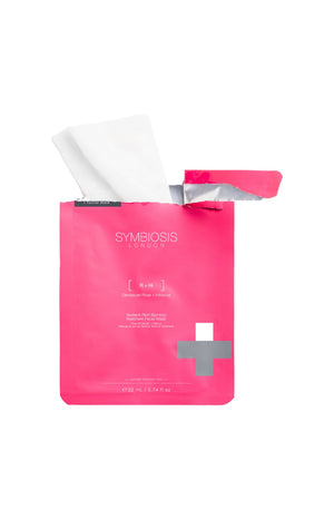 Masques en tissu apaisants - Bambou, rose de Damas & hibiscus - Visage - 5 unités