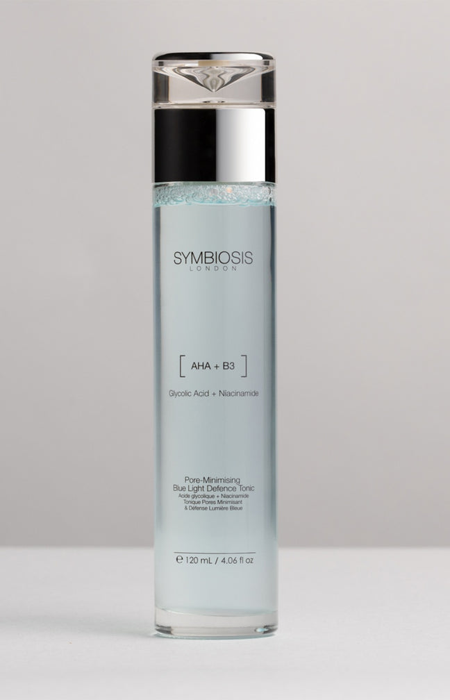 Lotion tonique anti-lumière bleue - Acide glycolique & niacinamide - Visage