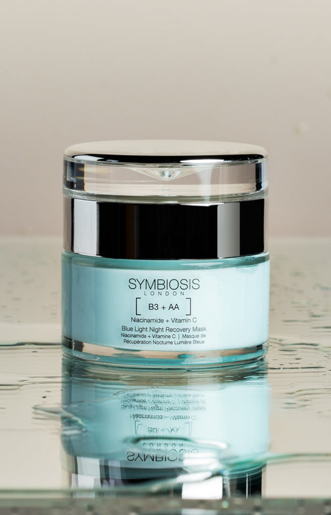 Masque de nuit anti-lumière bleue - Niacinamide & vitamine C - Visage