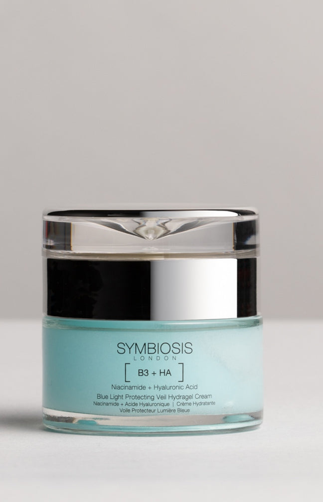 Crème hydratante anti-lumière bleue - Niacinamide & acide hyaluronique - Visage
