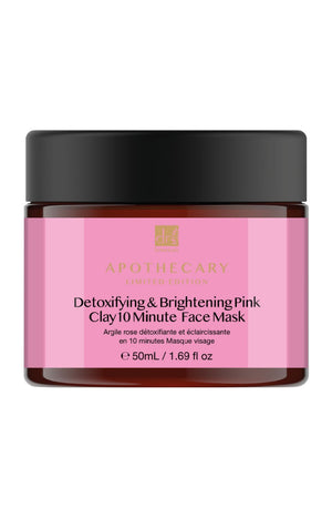 Masque détoxifiant & éclaircissant - Argile rose - Visage - 50 ml