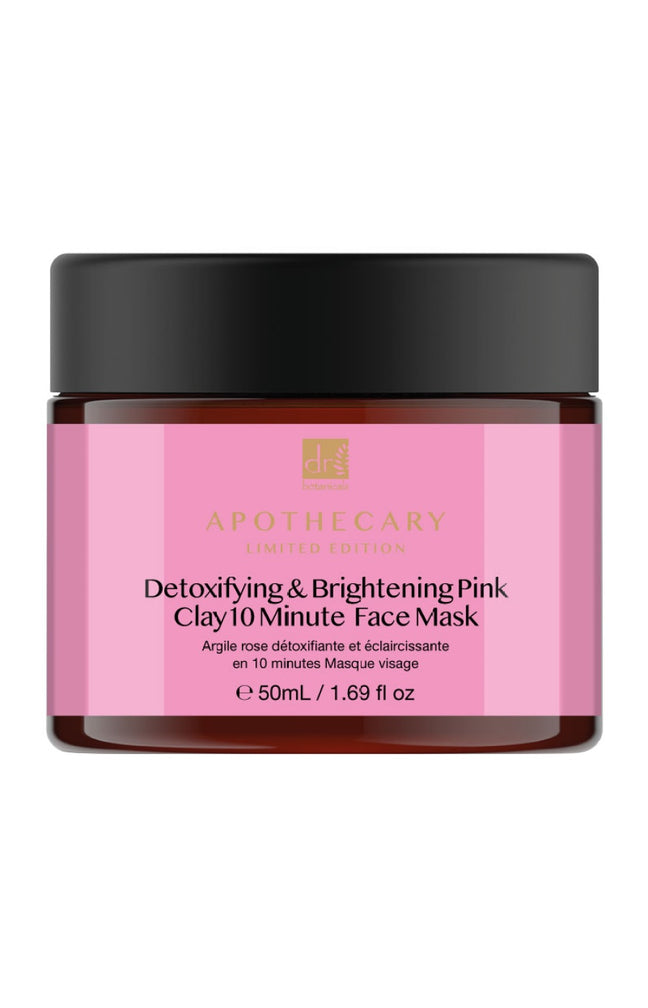 Masque détoxifiant & éclaircissant - Argile rose - Visage - 50 ml