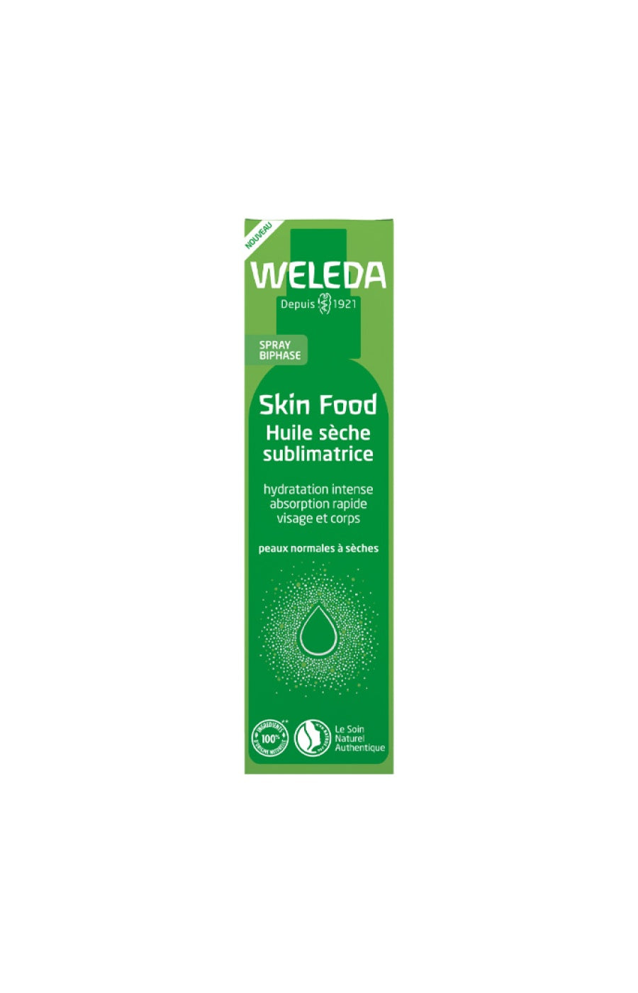 Huile sèche sublimatrice bio - Skin Food - Corps & visage - 100 ml