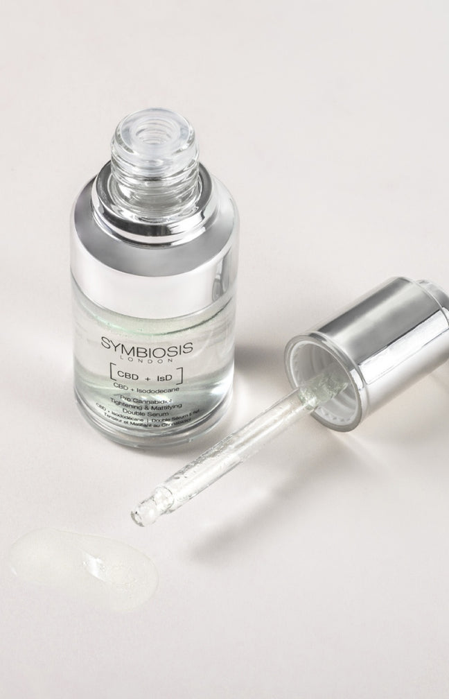 Double sérum effet tenseur et matifiant - Cannabidiol - Visage