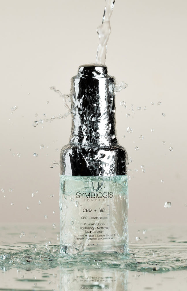 Double sérum effet tenseur et matifiant - Cannabidiol - Visage