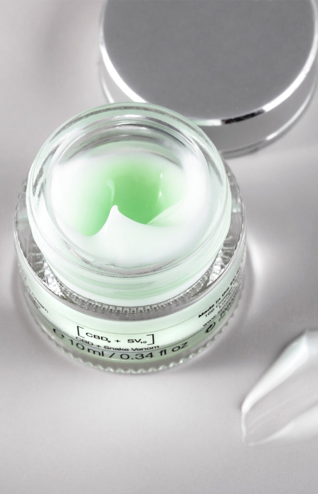 Crème regard jeunesse effet tenseur - Cannabidiol & venin se derpent