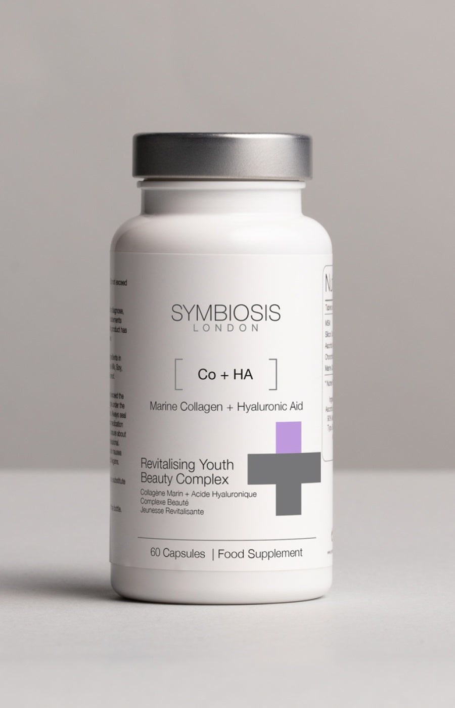 Complexe jeunesse revitalisante - Collagène marin & acide hyaluronique - 60 capsules