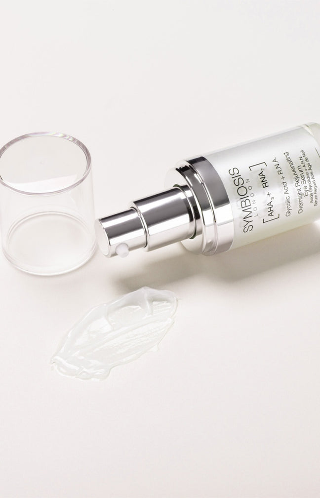 Sérum contour des yeux de nuit anti-âge - Acide glycolique & ribonucléique