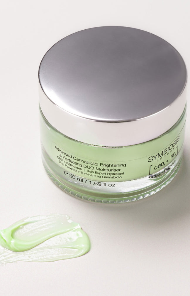 Soin expert hydratant duo perfecteur illuminant - Cannabidiol & rétinoïdes - Visage