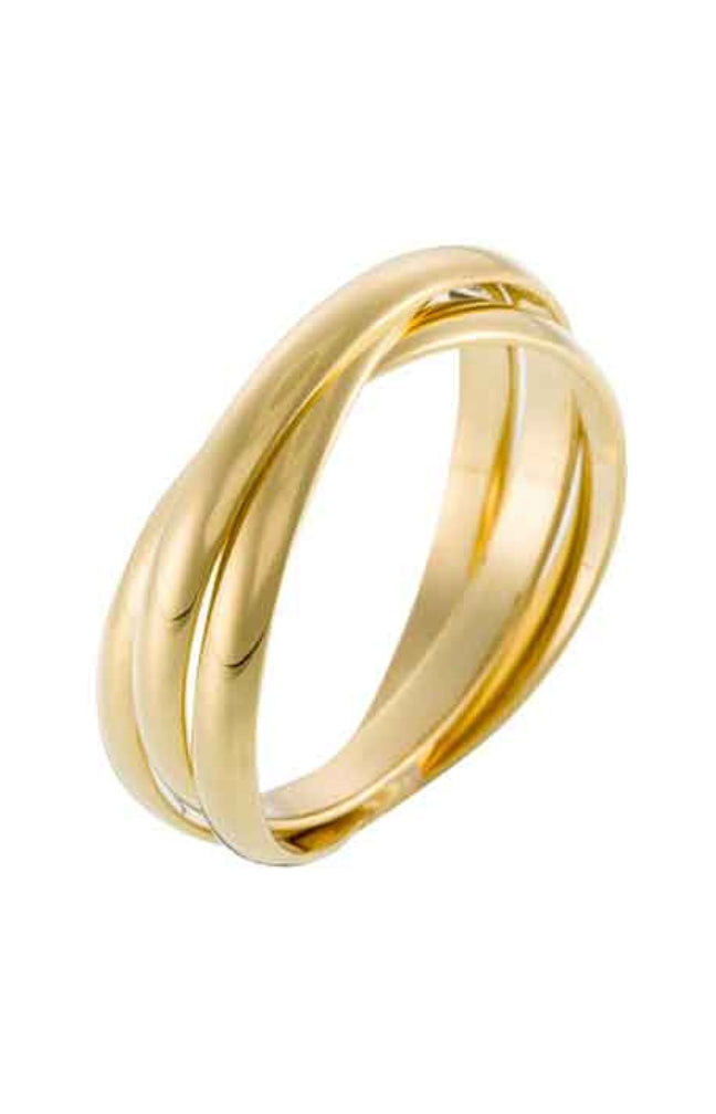 Bague Saturna - Or jaune 375/1000