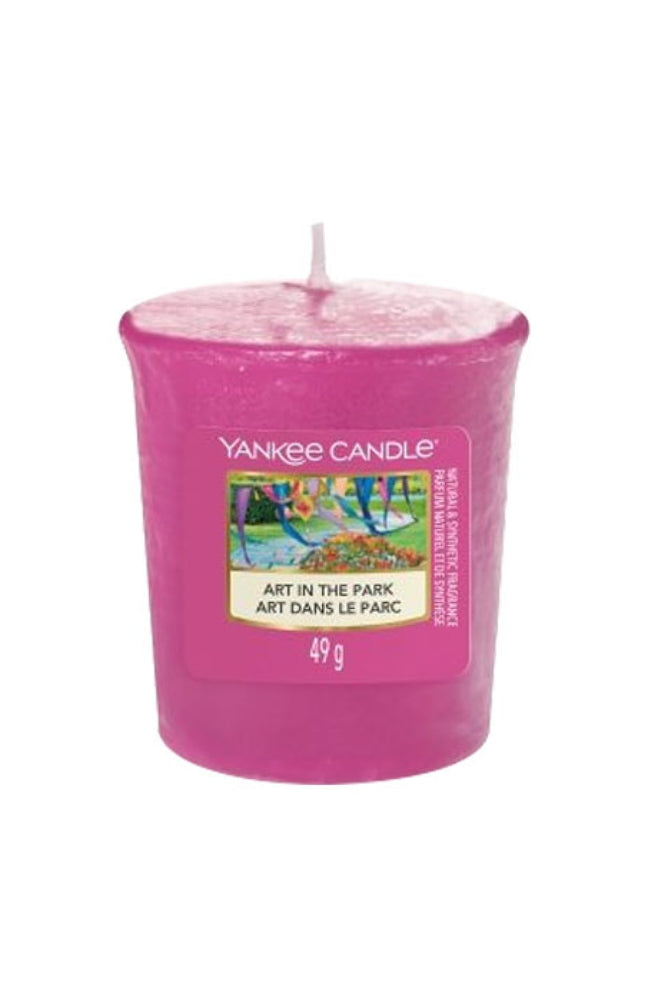 Bougie votive - Art dans le parc - 49 g