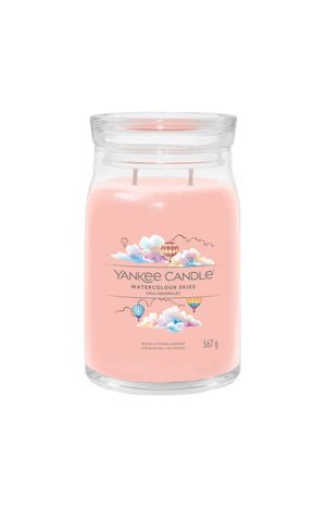 Bougie jarre - Ciels aquarelles - Grand modèle - 567 g