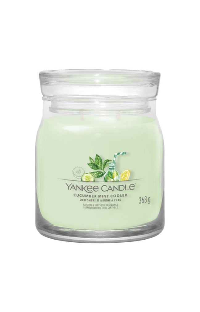 Bougie jarre - Concombre & menthe à l'eau - Modèle medium - 368 g