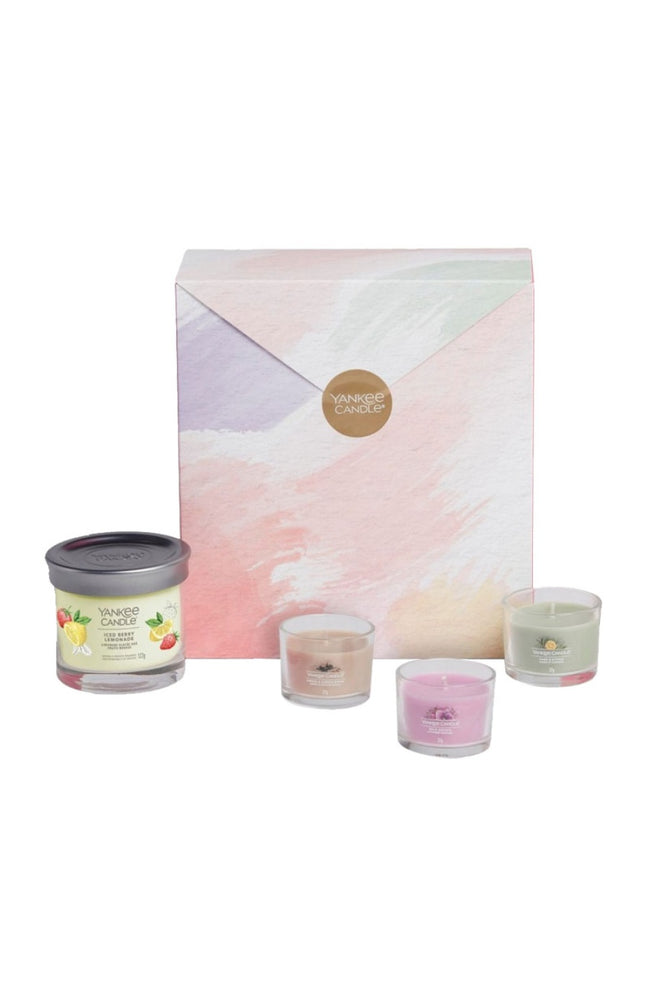 Coffret bougies - Gobelet & votives - 4 produits