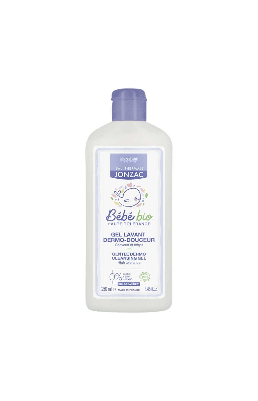 Gel lavant dermo-douceur bio - Visage - Bébé - 250 ml